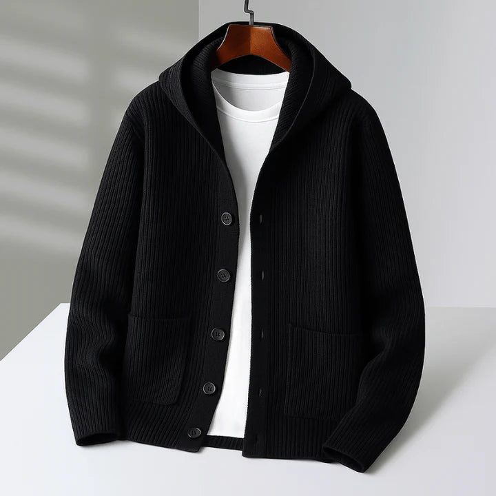 Black Melvin Cardigan