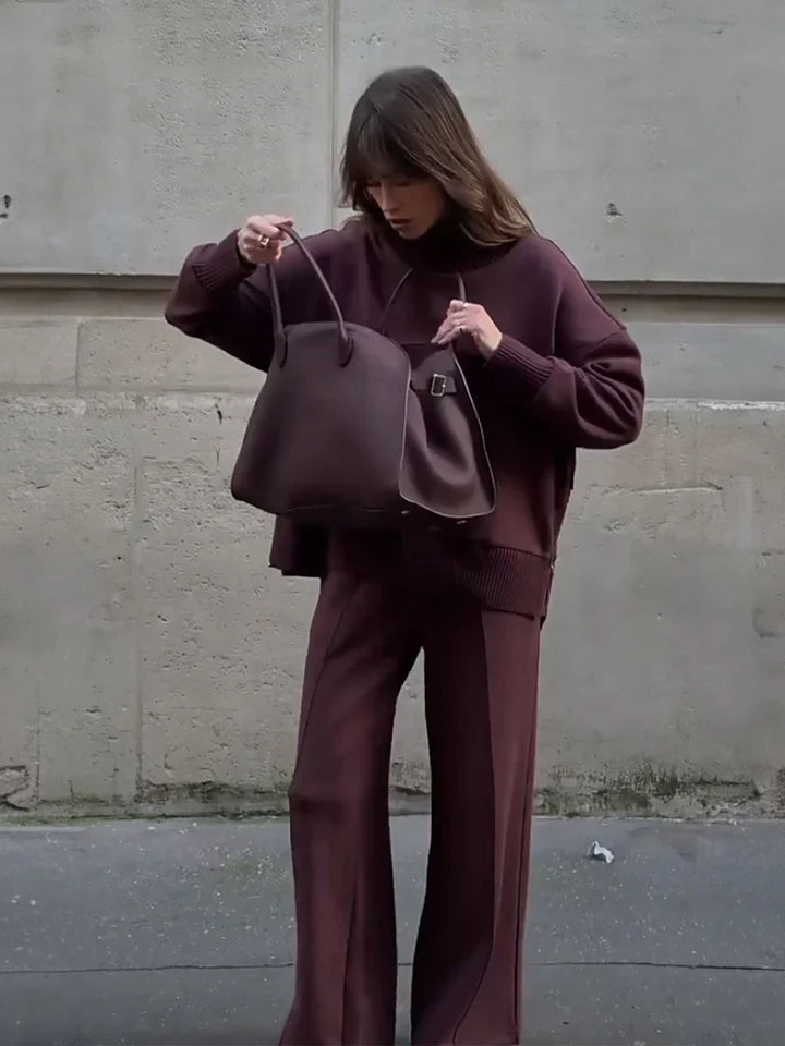 Selene™ Matching Loose Fit Sweatshirt Set