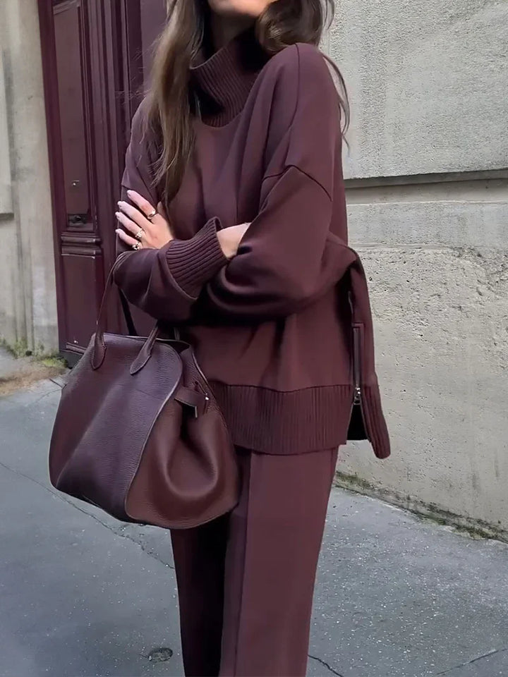 Selene™ Matching Loose Fit Sweatshirt Set