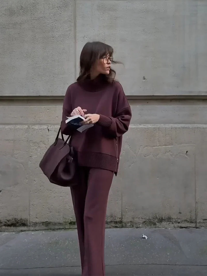 Selene™ Matching Loose Fit Sweatshirt Set