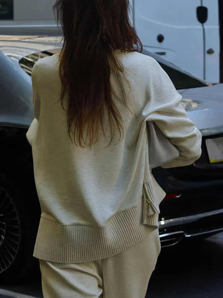 Selene™ Matching Loose Fit Sweatshirt Set