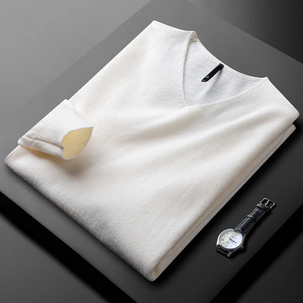 Men's White Sweater