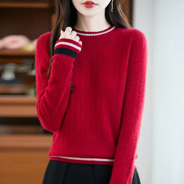 Girls Red Sweater