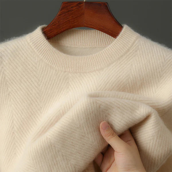Men's Beige Sweater