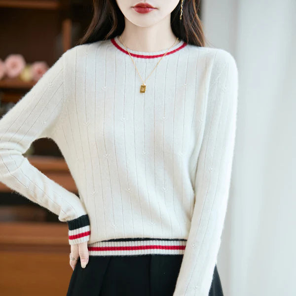 Girls White Sweater