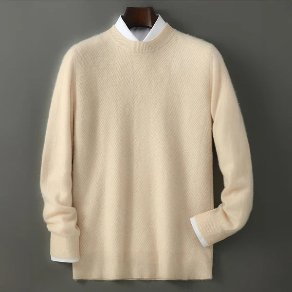 Men's Beige Sweater
