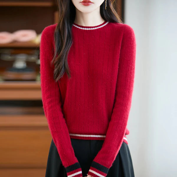 Girls Red Sweater