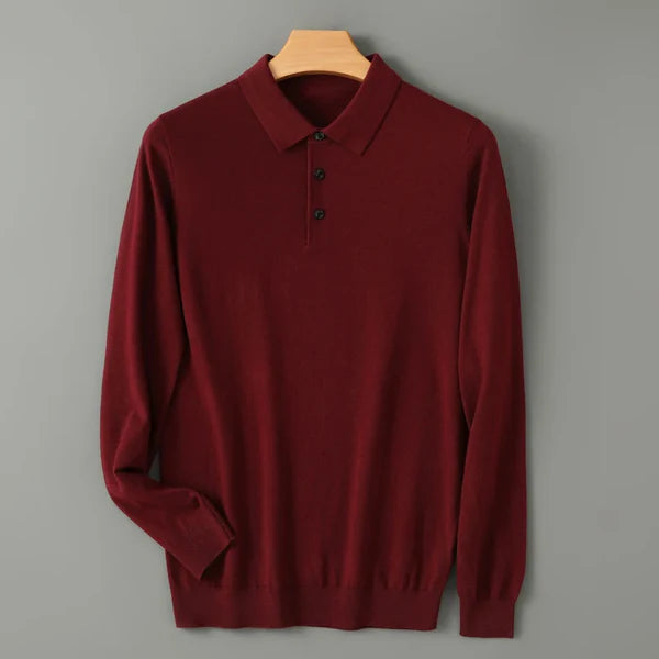 Men's Burgundy Sweater