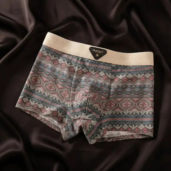 Porter Retro Stretch-Cotton Boxer Briefs