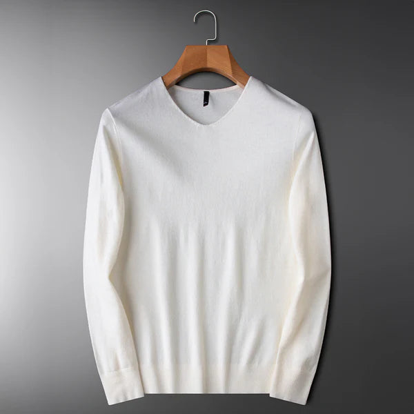 Men's White Sweater