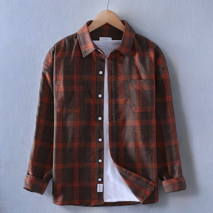 Bent™ | Stylish Checkered Button-Down Shirt